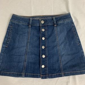 American Eagle jean skirt